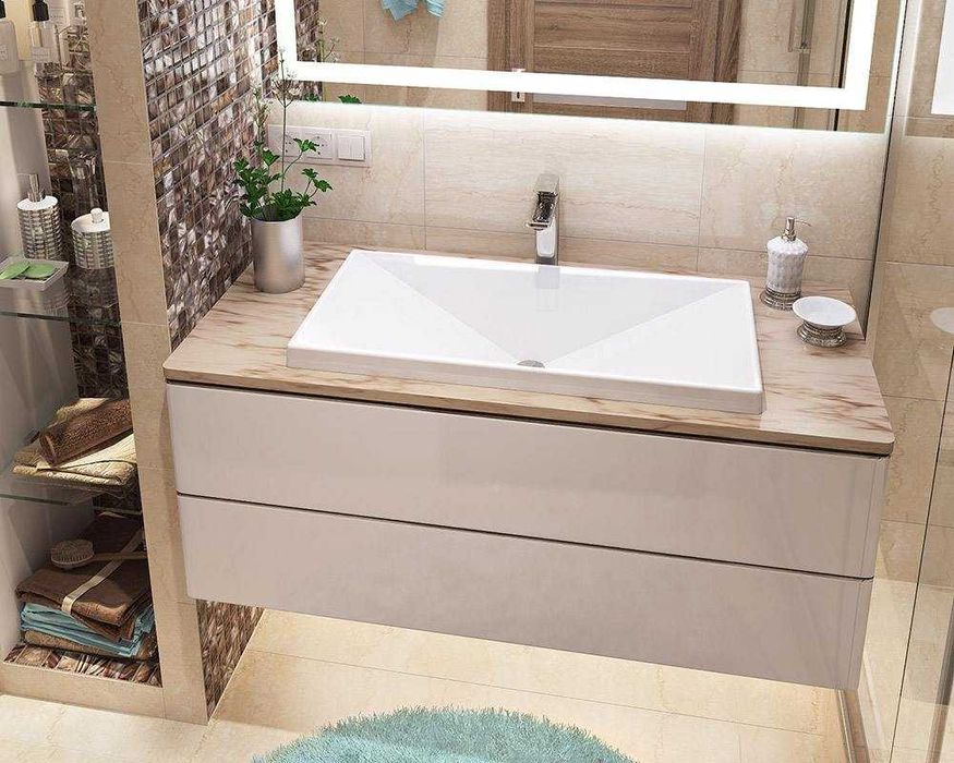 Умивальник накладний Чаша, дуже великий вибір. Доставка БЕЗКОШТОВНА