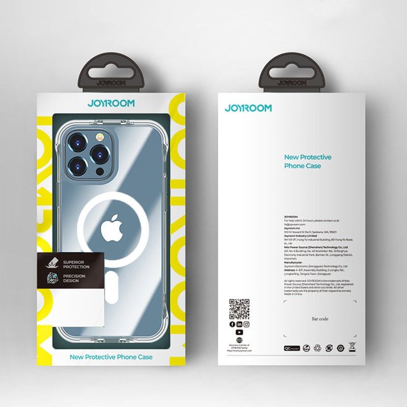Etui Joyroom do iPhone 13 Pro Magnetic Defender Clear
