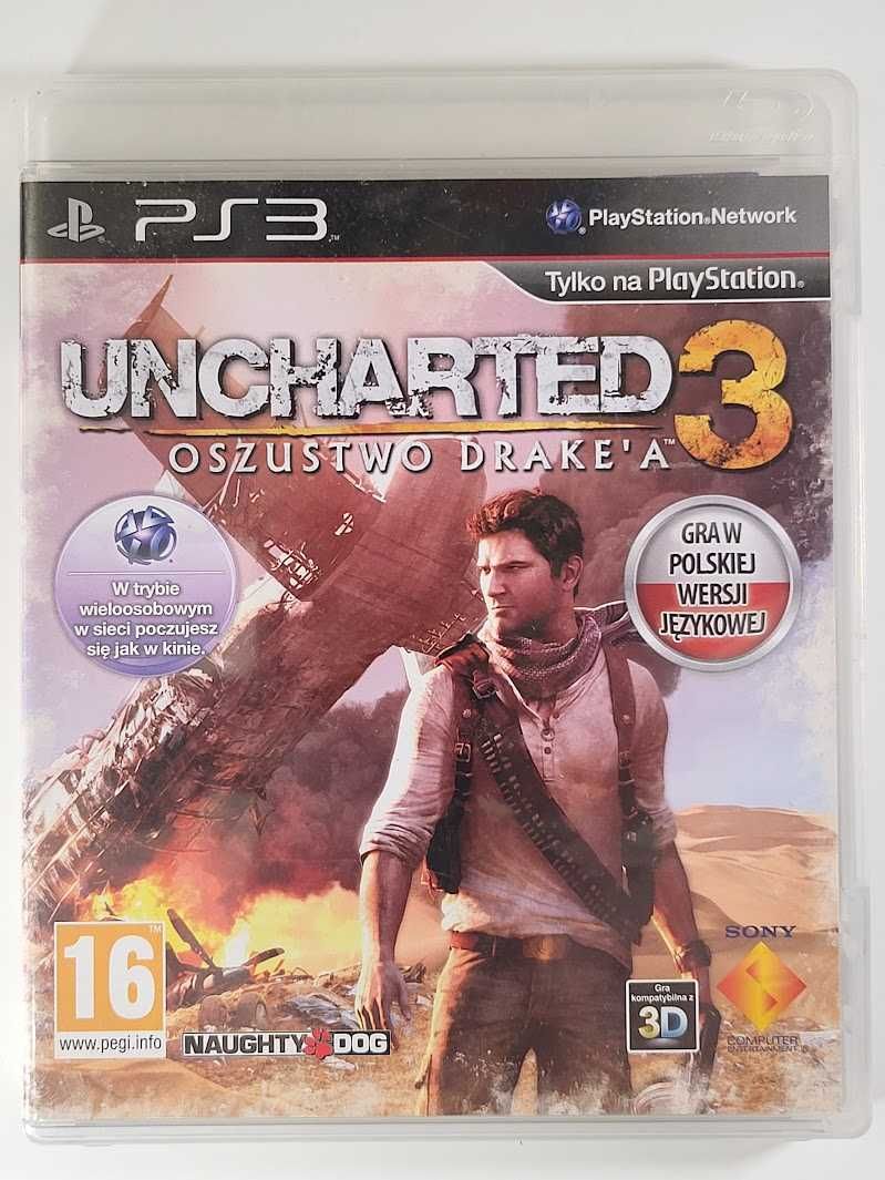 Uncharted 3 Oszustwo Drake'a / Gra PS3 / CH. Land / Sklep z grami
