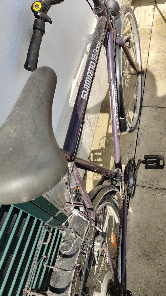 Bicicleta Shimano antiga nunca usada
