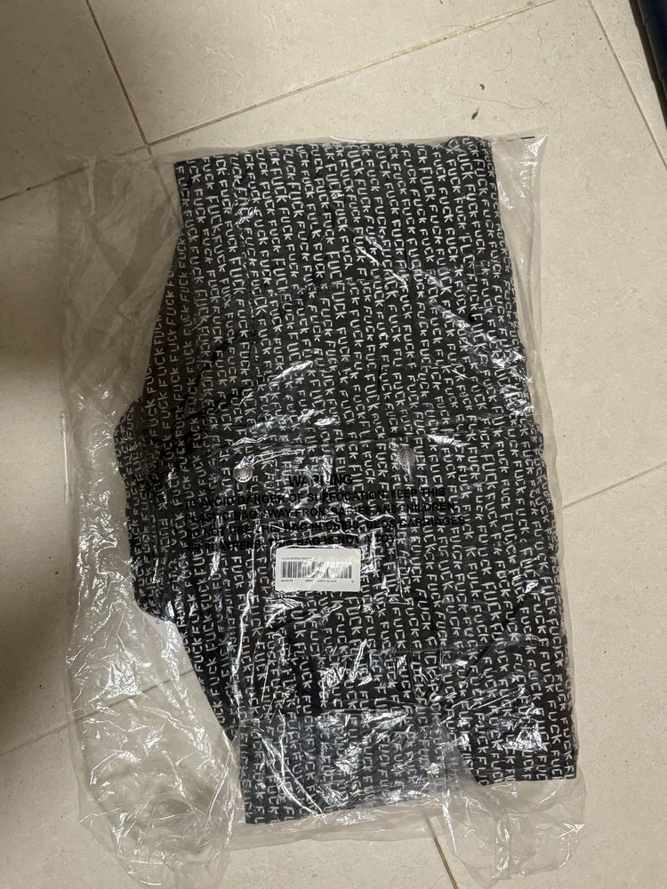 Casaco Supreme f#ck stitch truker