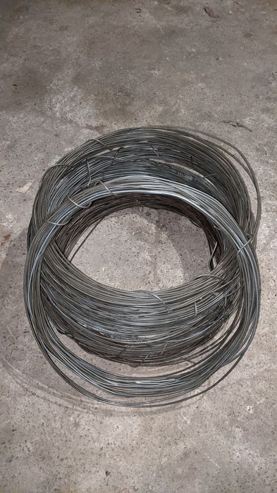 Дріт сталевий для парканів, огорожі. Ціна за кг.