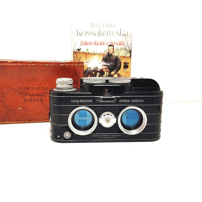 Aparat foto STEREO View - Master PERSONAL film 35mm zdjęcia  16mm 1952