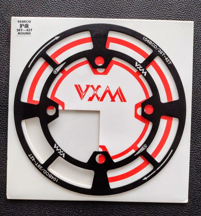 osłona zębatki korby rowerowej