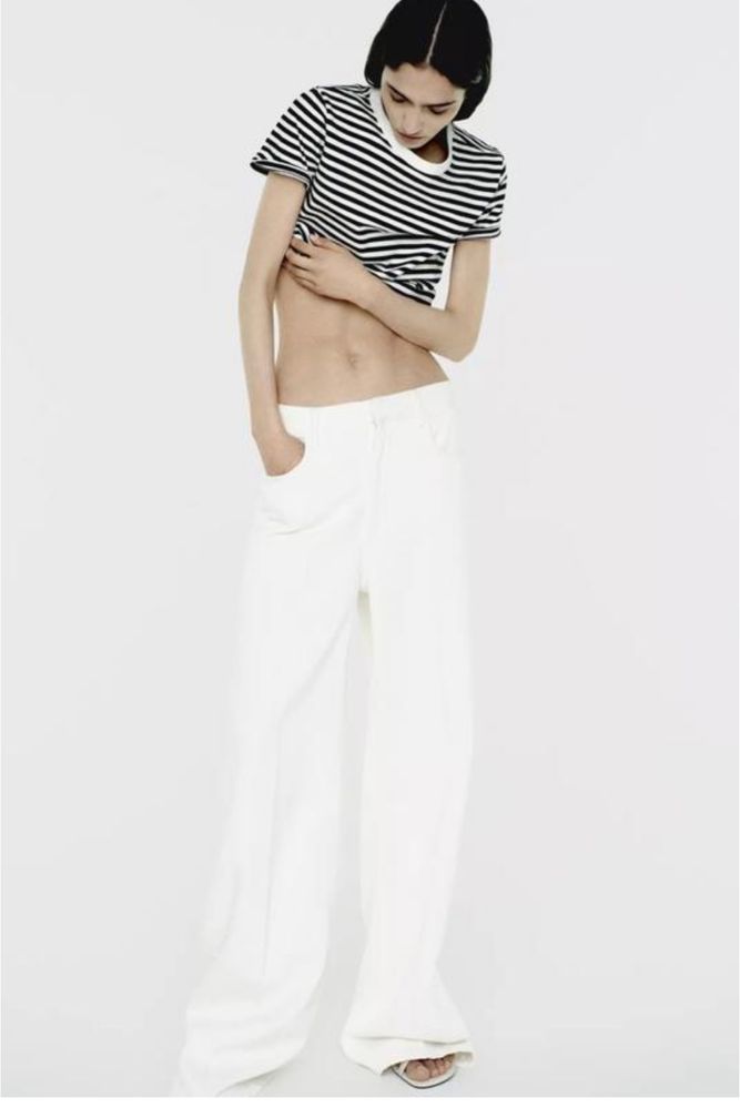 Джинсы WIDE LEG zara женские 9632/059/251