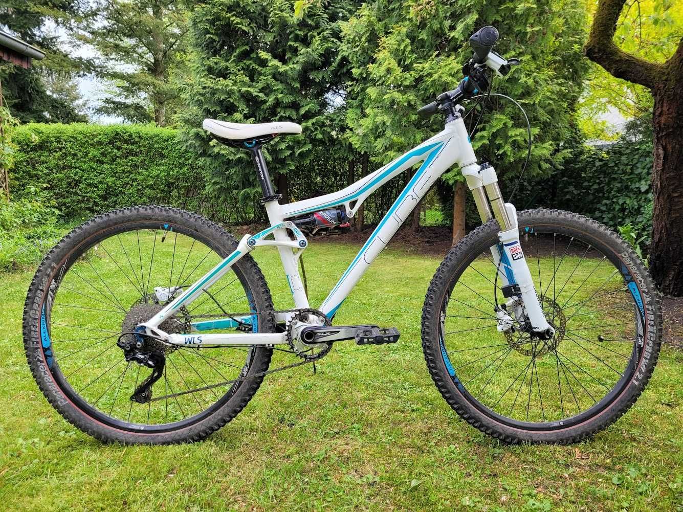 CUBE AMS WLS COMP deore xt 15" Rock Shox - super stan !