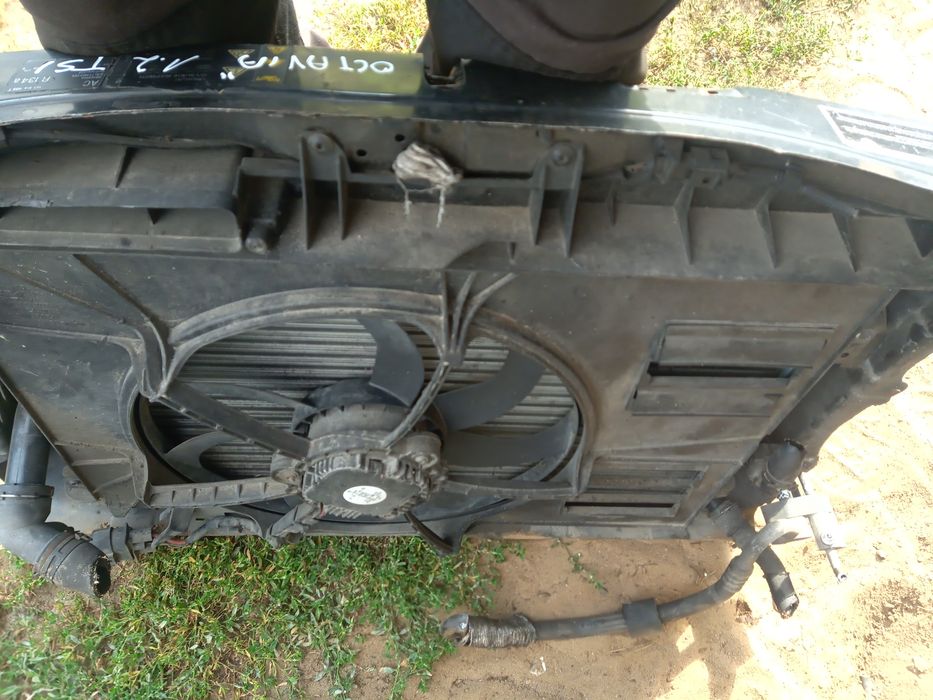 Skoda Octavia 2 lift pas przedni z chłodnicami 1.2 TSI