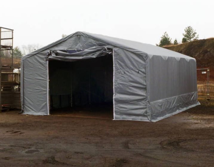 Mocna hala namiotowa namiot magazynowy całoroczny 6x12m PVC MTB