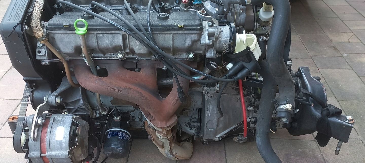 LANCIA DELTA DEDRA FIAT TIPO TEMPRA 1,8 8V 835A2046 SILNIK I SKRZYNIA