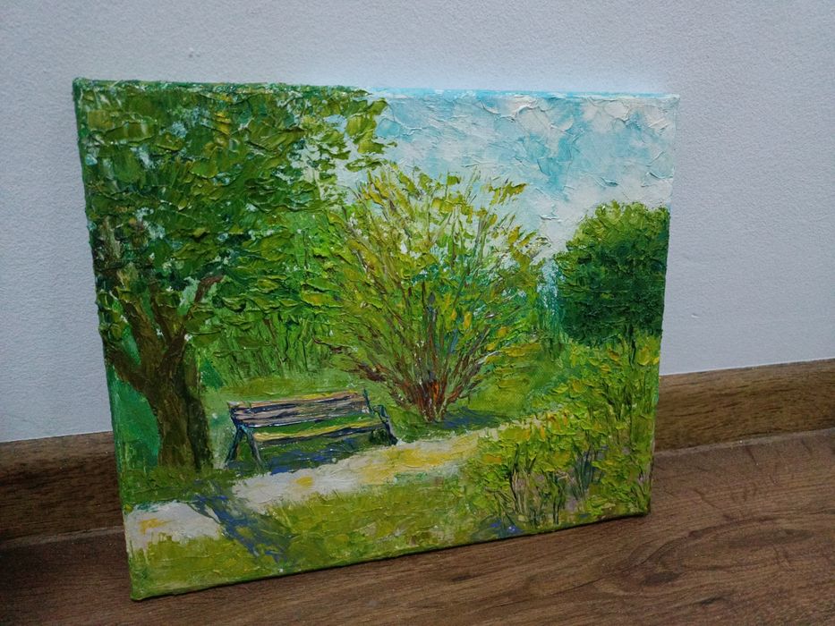 Ręcznie malowany obraz 25x30
