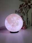 Candeeiro Lua 3D RGB com comando – Luz LED multicor