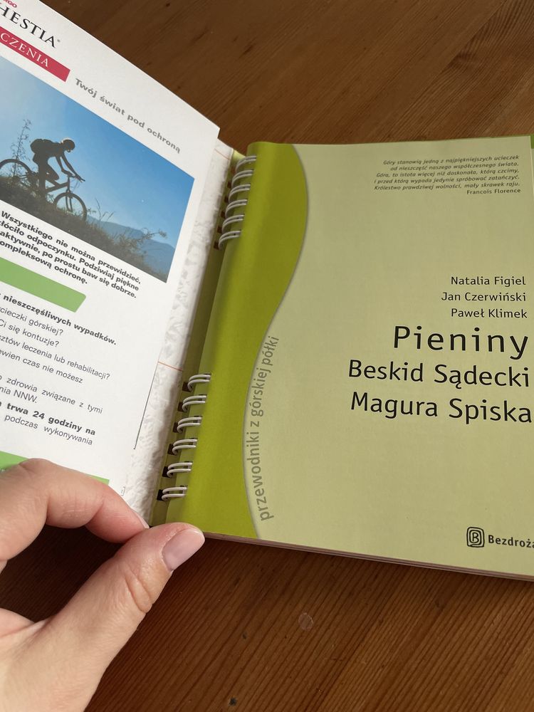 Pieniny Beskid Sądecki Magura Spiska Przewodnik i Atlas