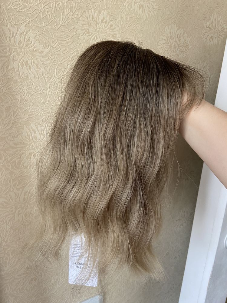 Перука блонд, парик ombre blond