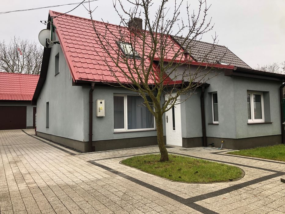 Dom bliźniak z ogrodem i garażem , bez pośredników