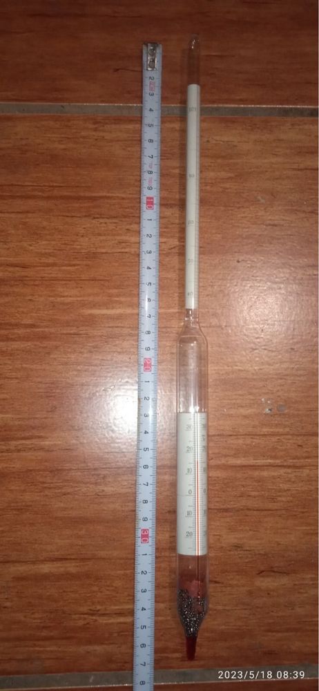 Ареометр с термометром АСПТ 60-100