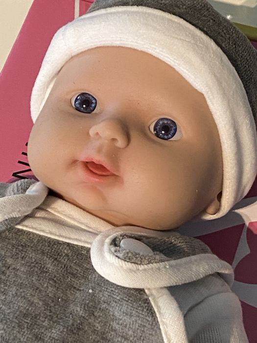 Lalka Reborn chlopiec noworodek silikonowy