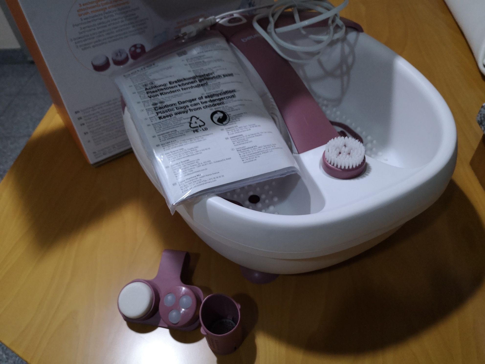 Spa Beurer FB 35 - pés com aromaterapia