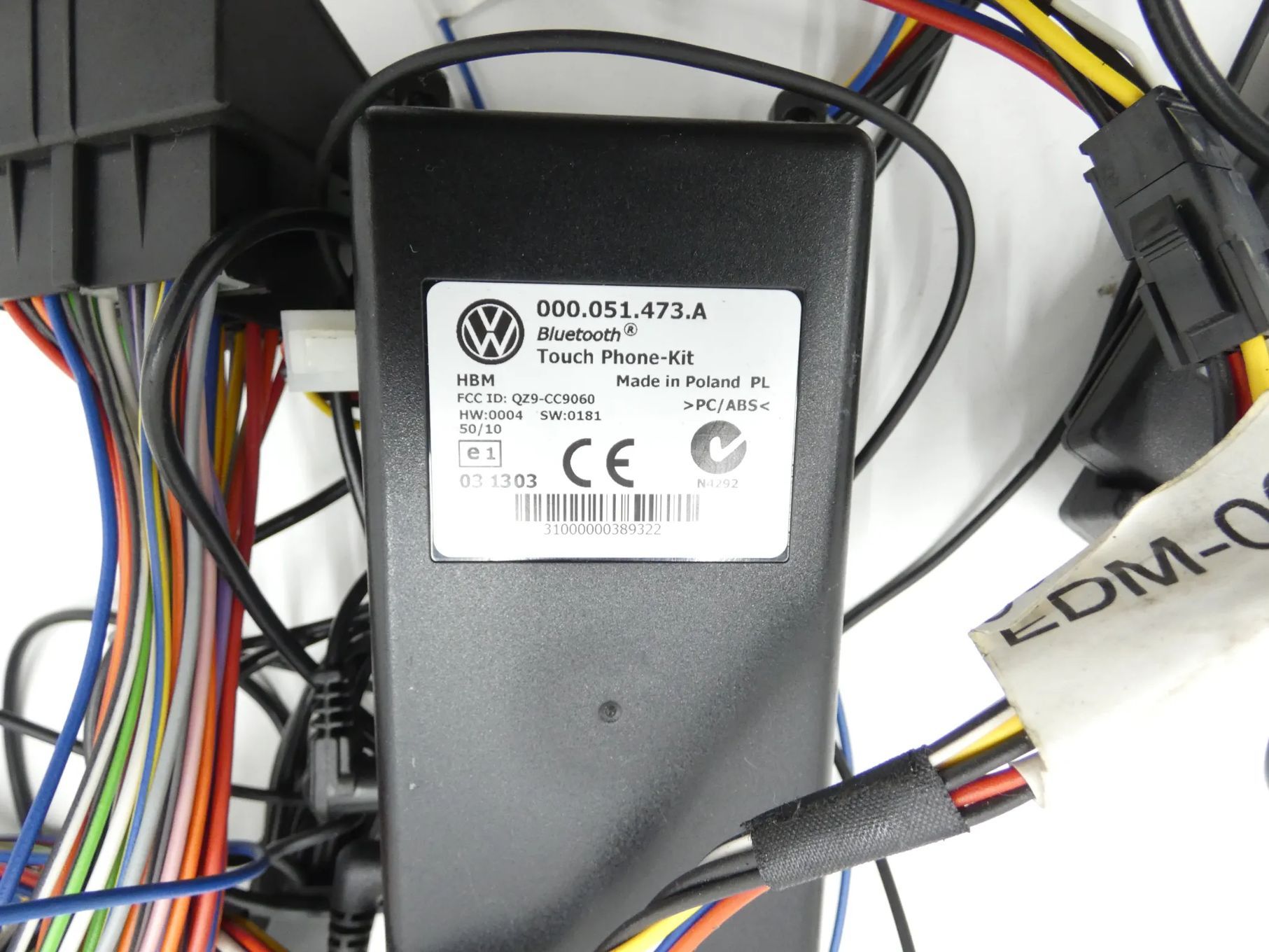 VW EOS MODUŁ STEROWNIK BLUETOOTH EKRAN MIKROFON 000051473A GORLICE