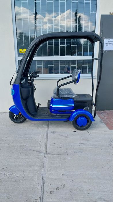 2025 АКЦІЯСкутер акумуляторний FORTE TRINE-WS800 3х колесний трайк три