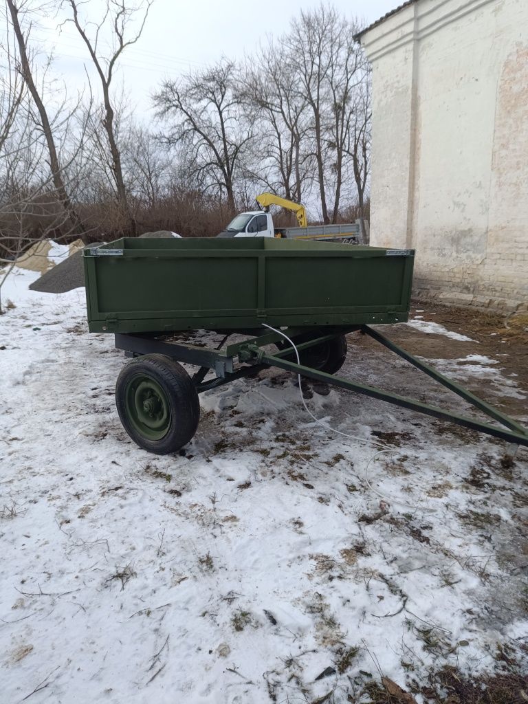 Прицеп з откривающимися бортами