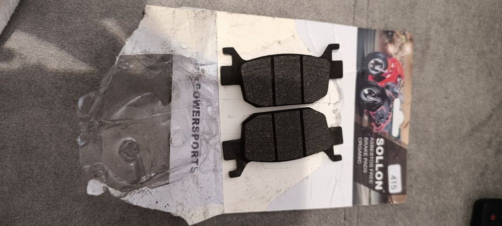 Pastilhas para travão mota