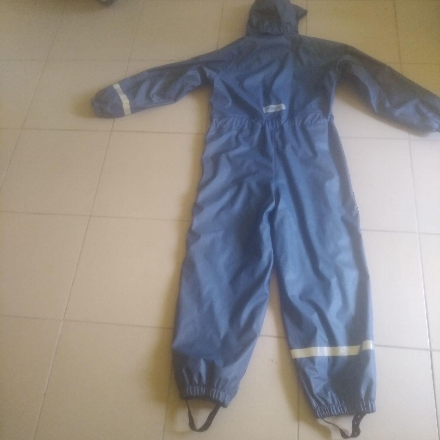 Kombinezon przeciwdeszczowy ocieplany na 128/134 cm Zig Zag
