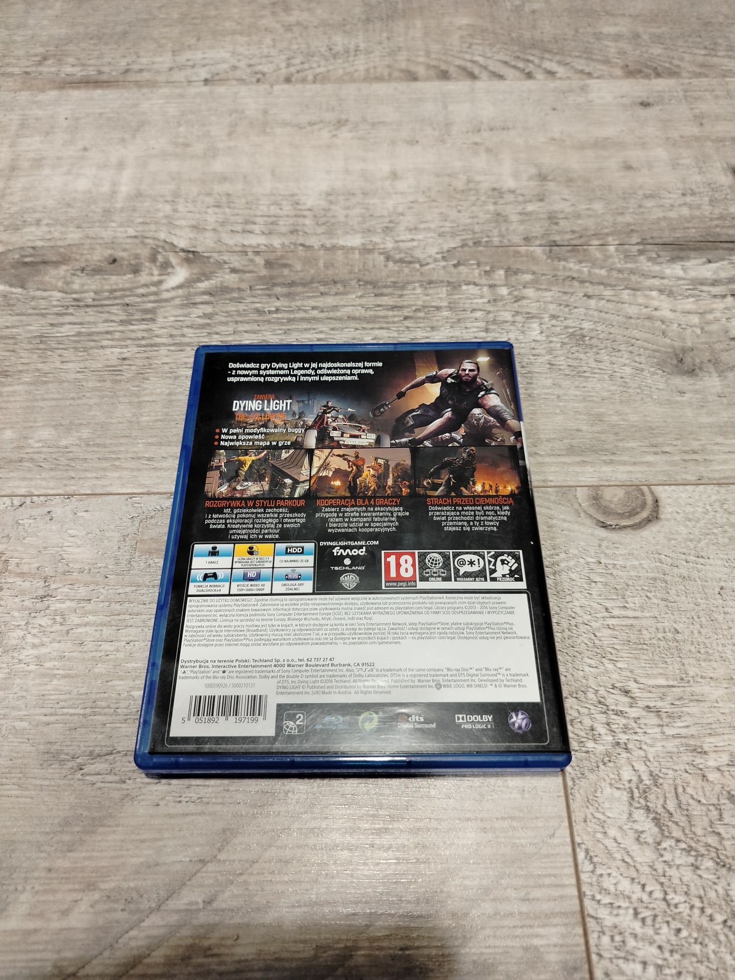 Gra dying light the following ps4