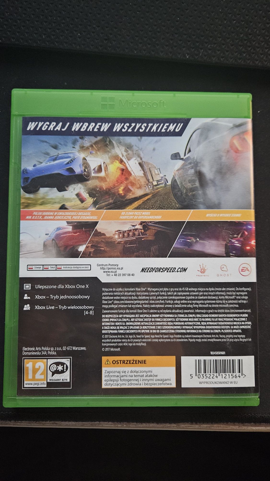 Need for speed payback Xbox One