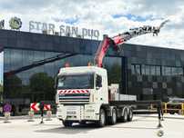 DAF XF 105.510 8x4 FASSI F800 XP Żuraw Siodło Wciągarka  DAF XF 105.510 8x4 FASSI F800 XP Żuraw Siodło Wciągarka