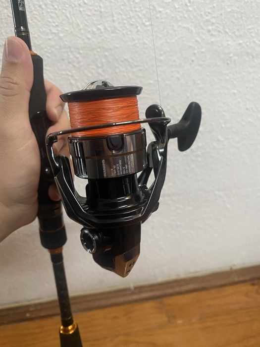 Carreto Shimano Vanquish fc / Cana Major Craft Triplecross