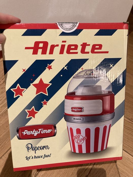 Ariete maszyna do popcornu party time xl nowa