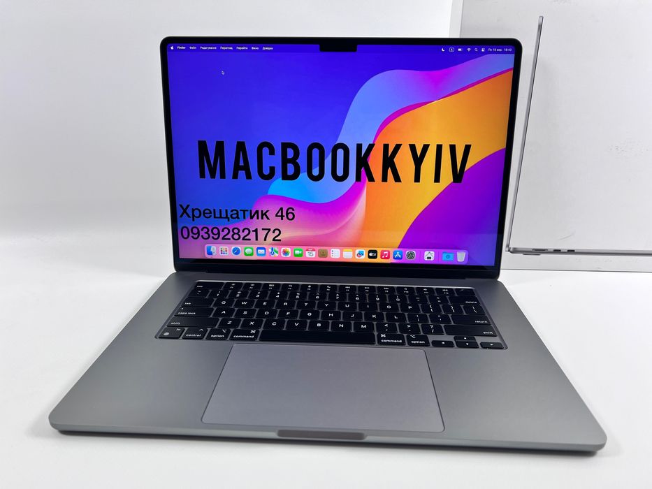 MacBook Air 15 2023 M2 8GB RAM 512GB SSD Space Gray ГАРАНТІЯ МАГАЗИН