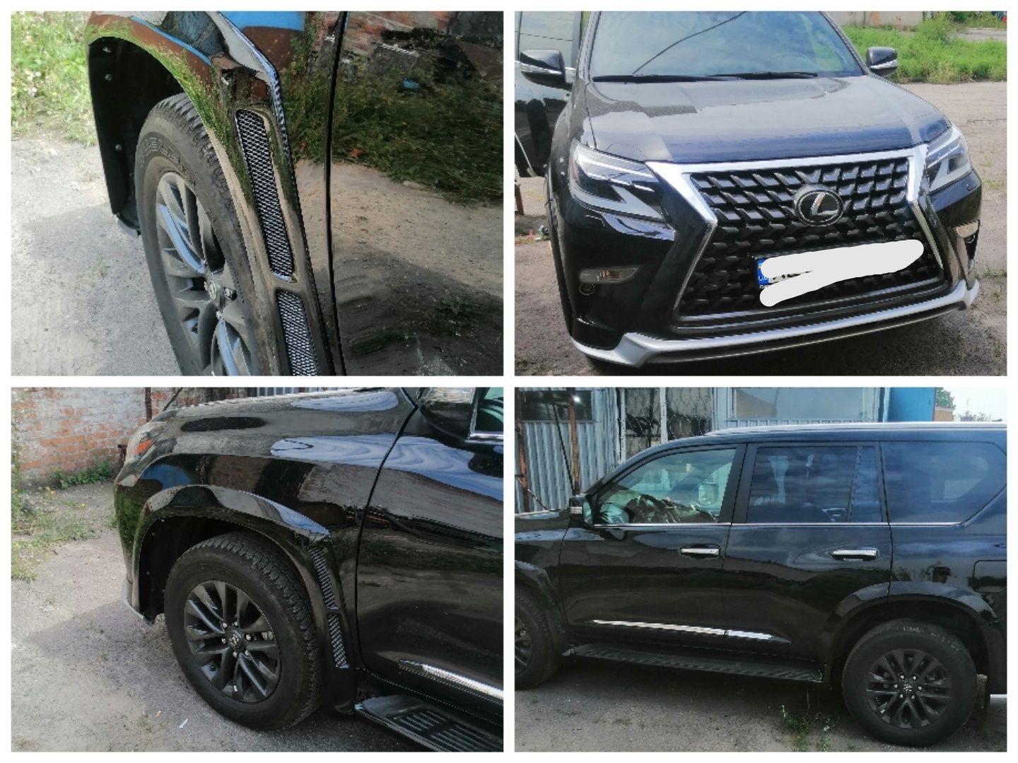 Расширители арок    Lexus  GX, LX Porsche, Toyota  Cruiser 200