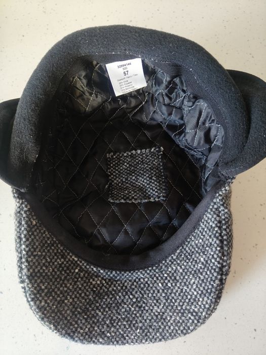 Kaszkiet z nausznikami męski