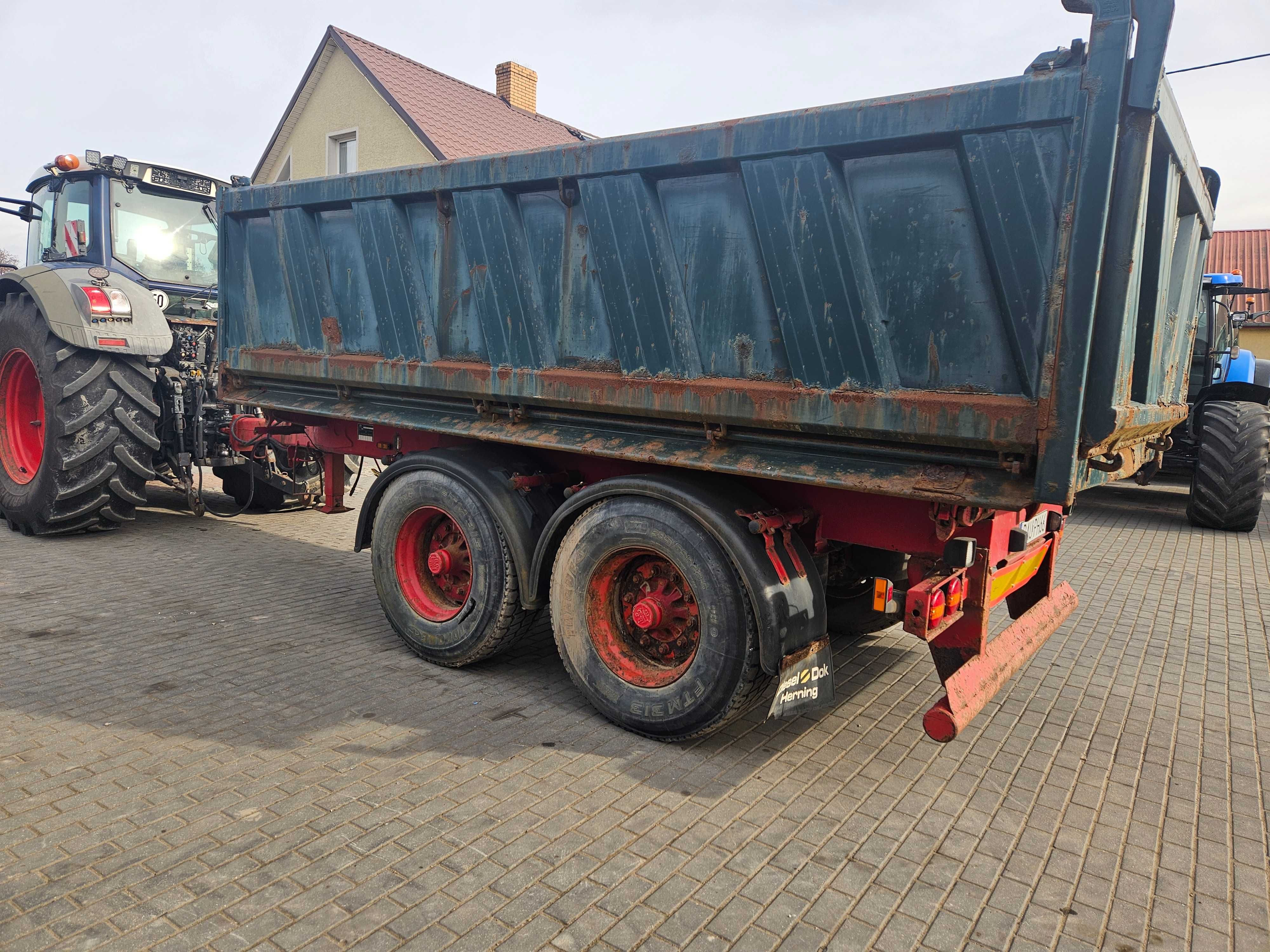 Tandem Meiller 12 ton do ciagnika transport.kredyt