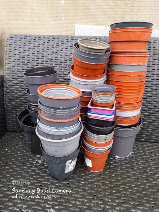 Doniczki produkcyjne różne rozmiary