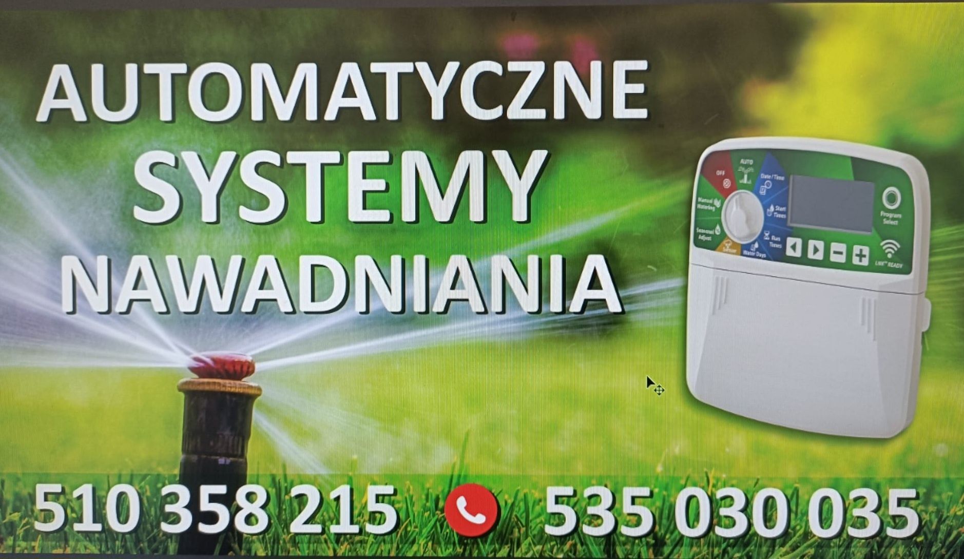 Automatyczne systemy nawadniania trawników, ogrodów