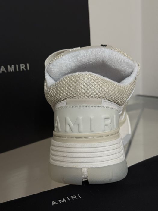 AMIRI Skel Top Low White – преміальні кросівки