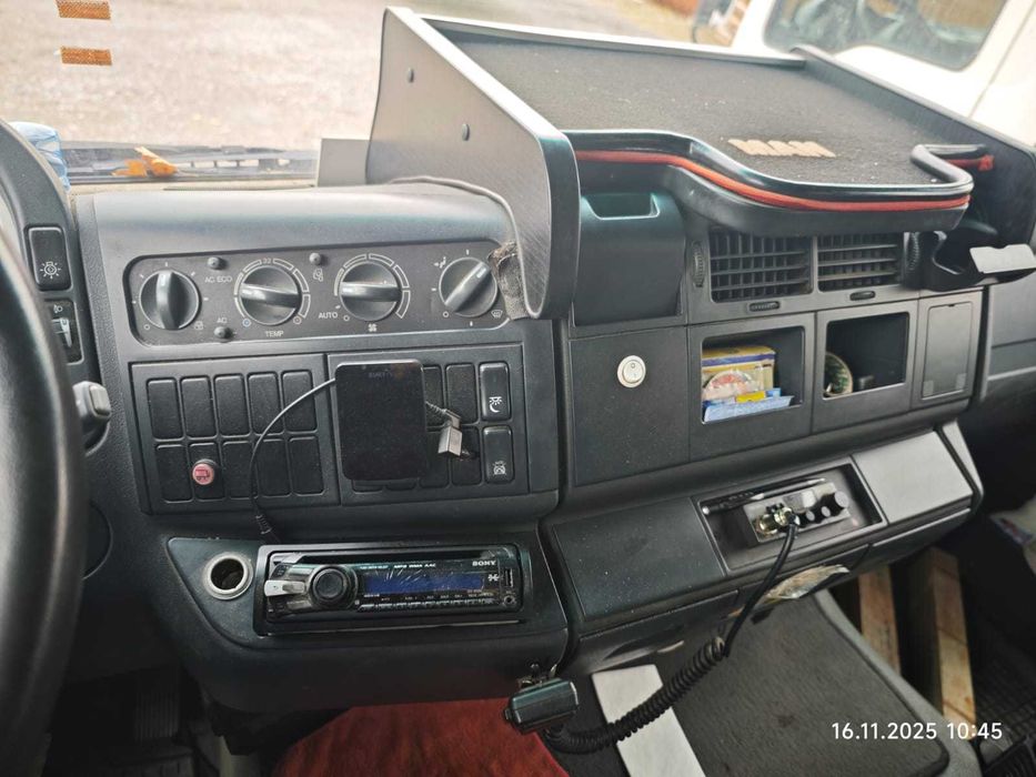 Man 12.240 platforma z małym przebiegiem