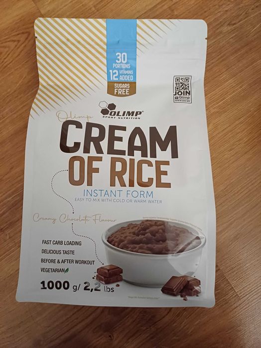 Cream of rice fit deser białkowy