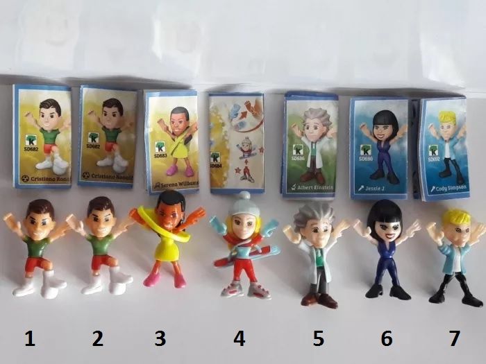 Kinder Joy Teen Idols kinder niespodzianka, nowe, kinderki SD Ronaldo