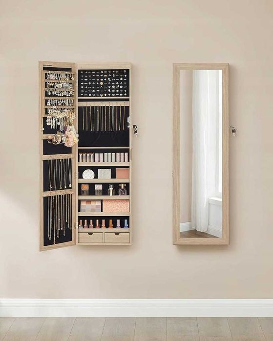 Toaletka Songmics odcienie brązu 37 x 120 x 10cm