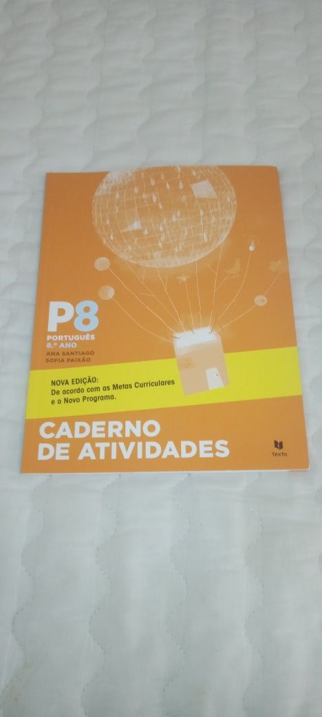 Cadernos de atividades do 8°ano