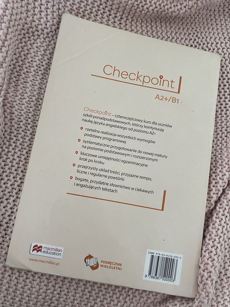 podrecznik do jezyka angielskiego checkpoint poziom a2+/b1