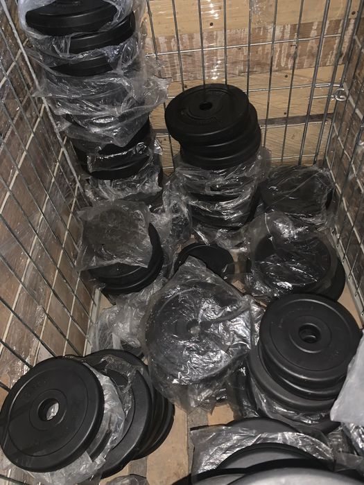 Obciążenie na siłownie fitness talerze krazki do hantli gryfu sztangi