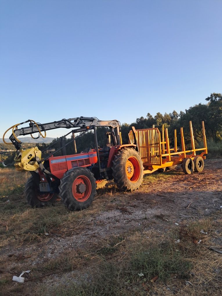 Same 120 drago com grua e reboque