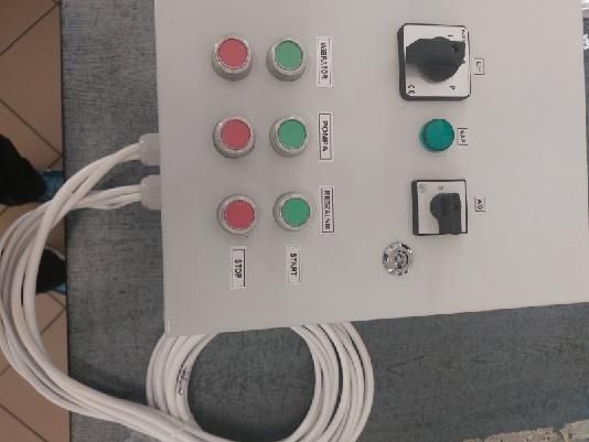 Orginalna skrzynka sterownicza agregatu tynkarskiego KRAFTMANN KR-25S