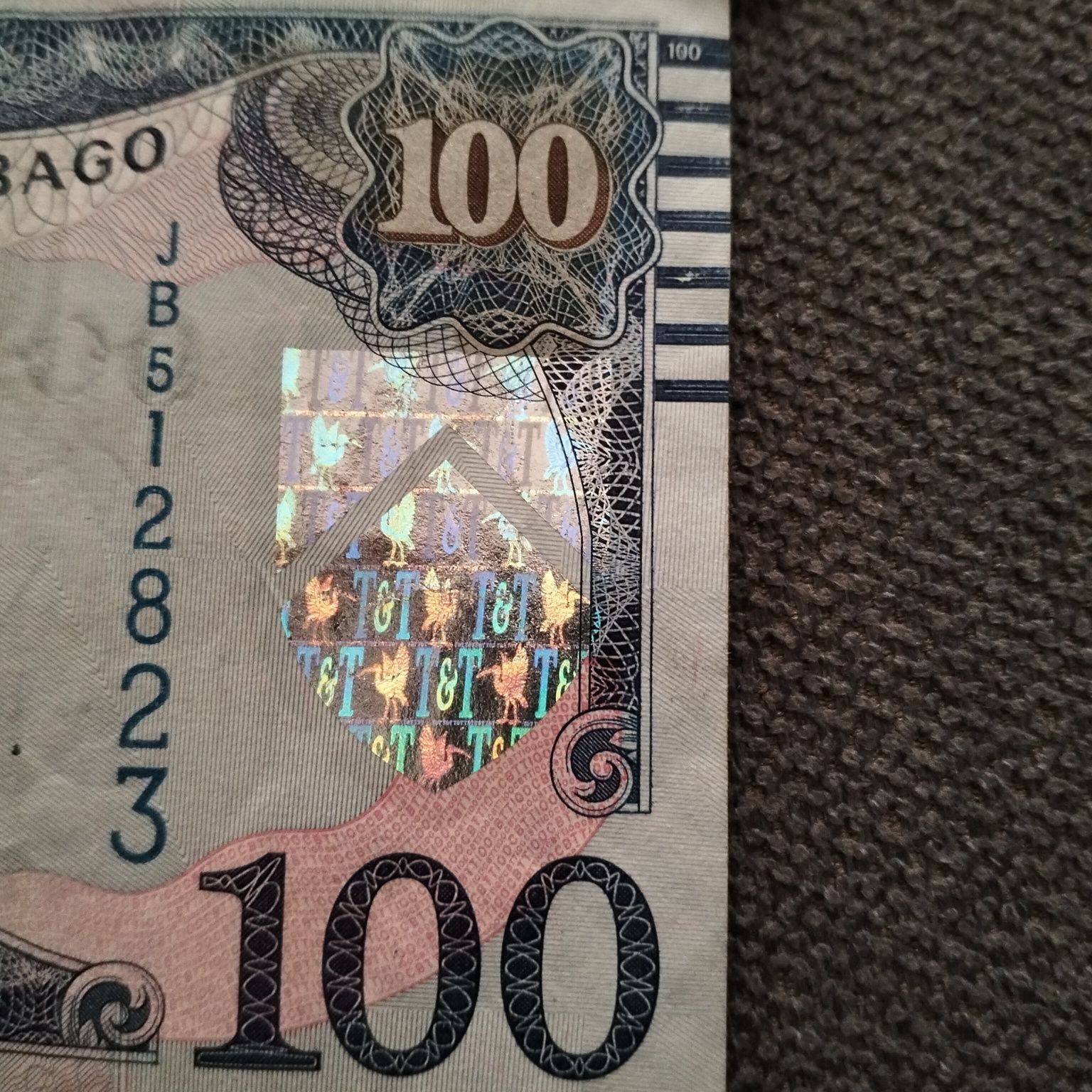 100 Dólares Trindade e Tobago