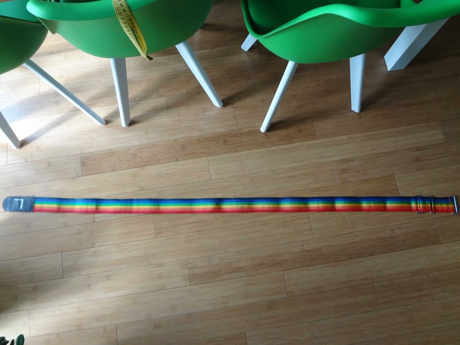 Pasek TĘCZA 178cm symbol równości