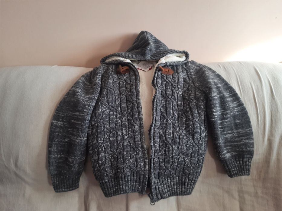 Утеплённый свитер для мальчиков